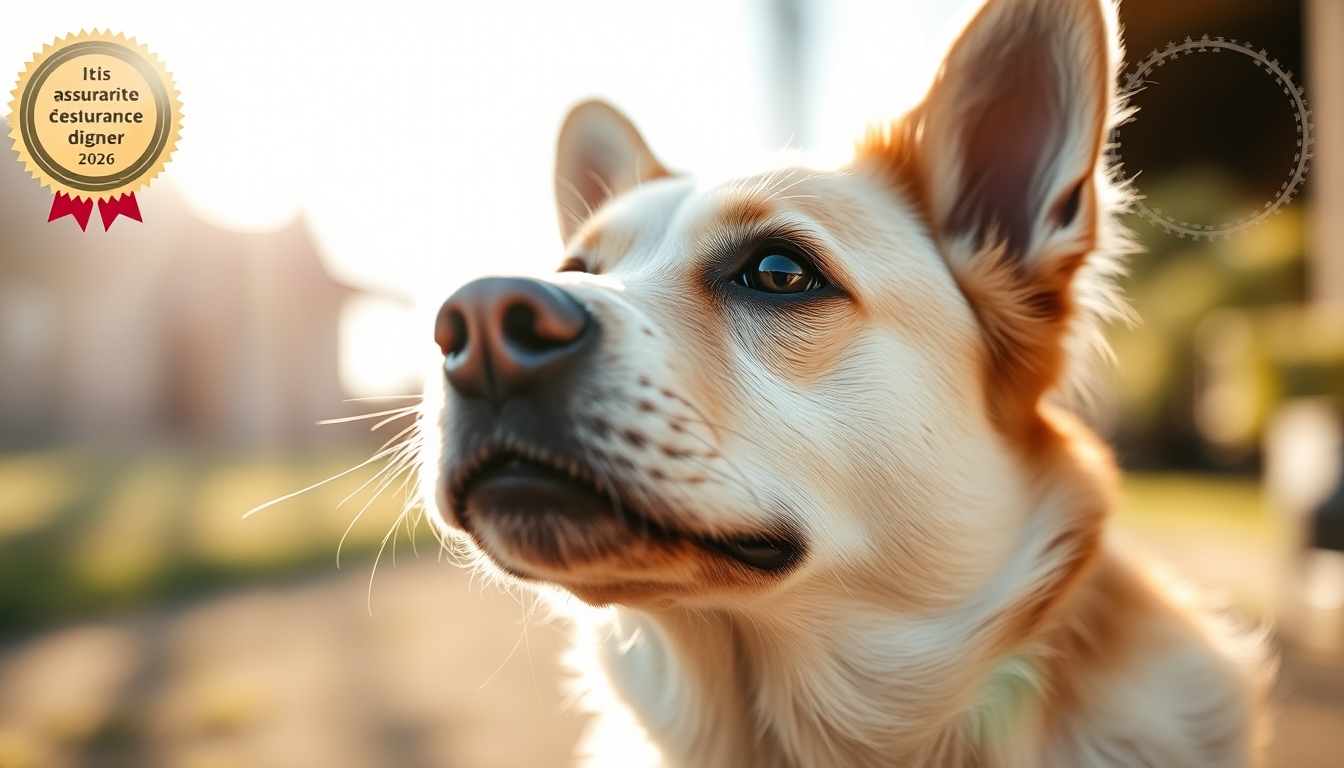 assurance chien pour chien de compagnie