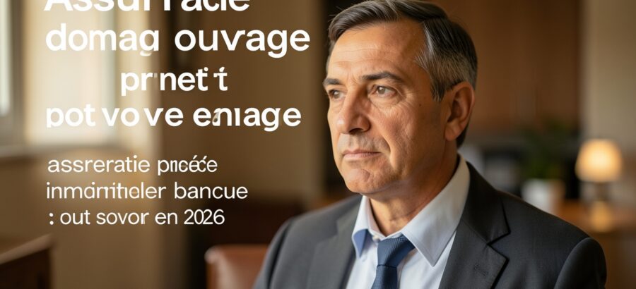 assurance dommage ouvrage prêt immobilier banque