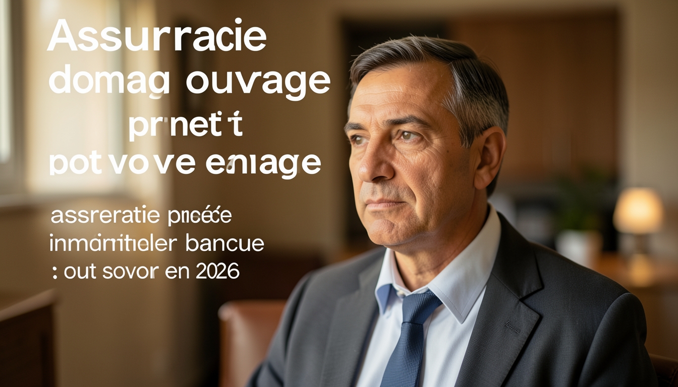 Assurance dommage ouvrage prêt immobilier banque : tout savoir en 2026