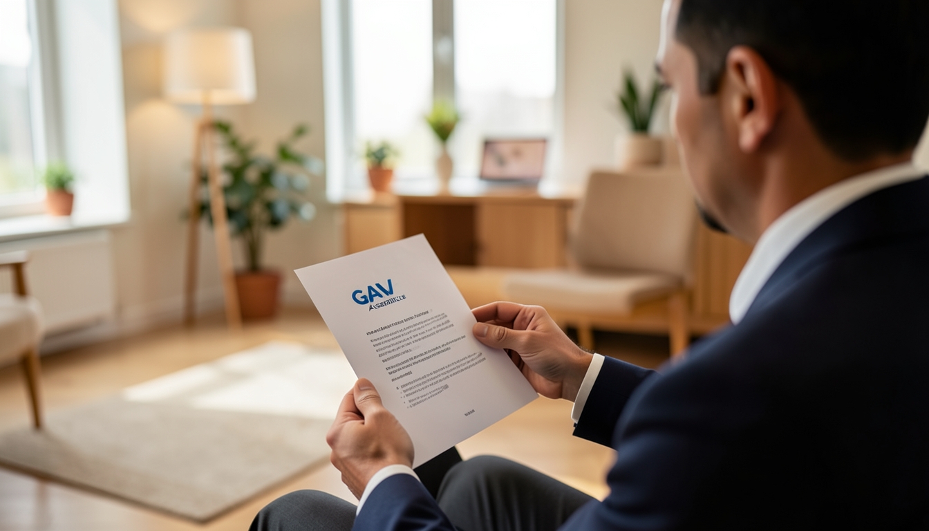 explication du contrat GAV assurance