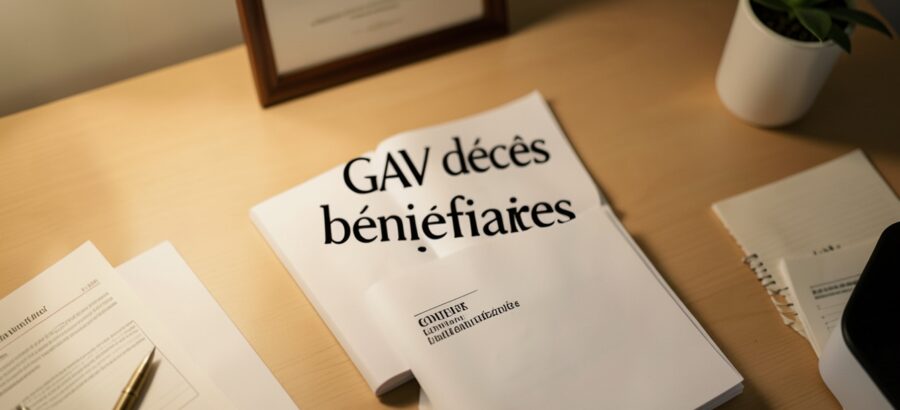GAV décès bénéficiaires et indemnisation accident vie privée