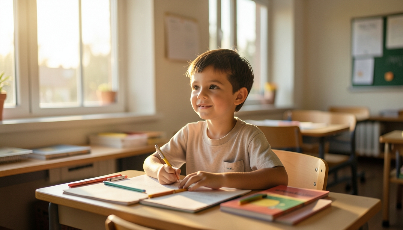 GAV enfant scolaire pour protection à l'école